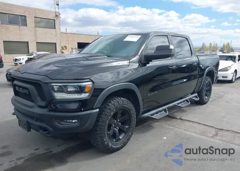 2021 Ram 1500 Rebel 4X4 5'7 Box из США, поврежденный, VIN 1C6SRFLTXMN574032